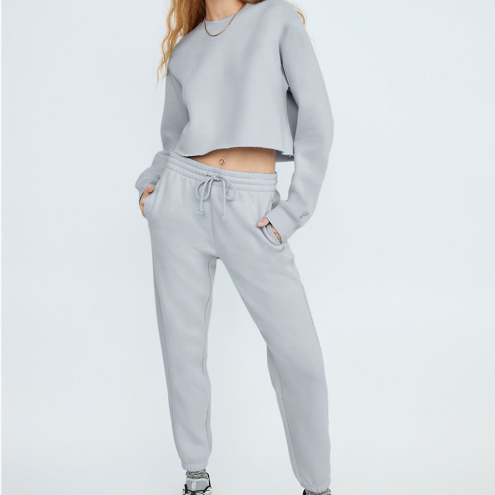 TNA Cozy Fleece Crop and Sweats